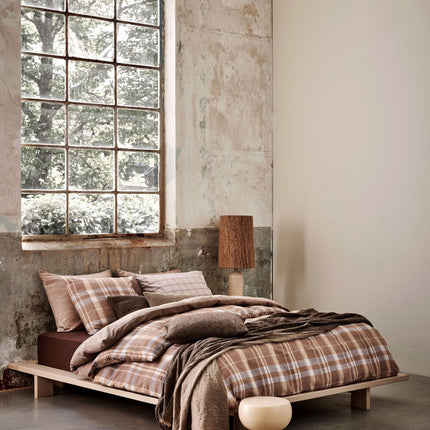 Dekbedovertrek BERGEN multi 240x220 cm (flanel)