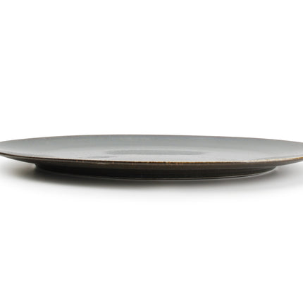 Cirro plato plano ovalado / tablero de servicio 36 cm - verde multi