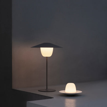 Lámpara de mesa ANI blanca (grande)