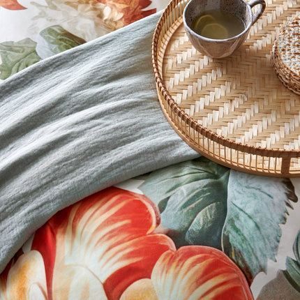 DUVET Cover Holiday Cream Tan 140x220 cm (satinbomuld)