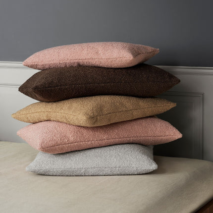 Boucle cushion cover micro chip 40x60 cm