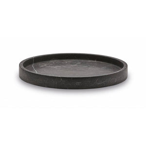 Bandeja de hammam alrededor de gris oscuro