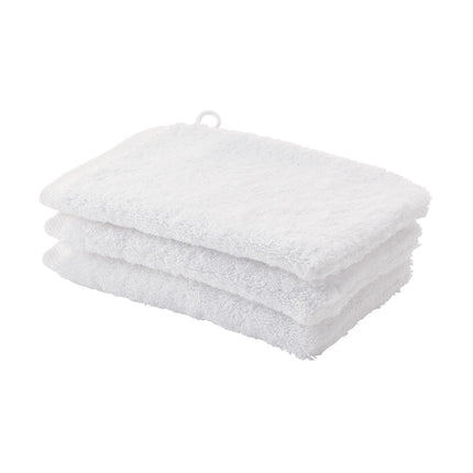 London Washcloth White (sæt/6)