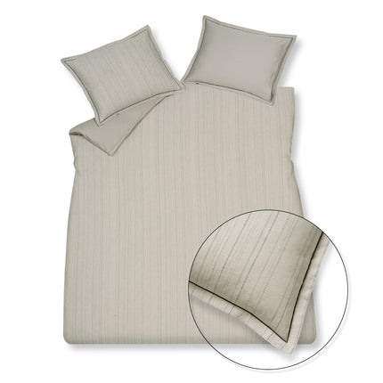 Dekbedovertrek PURE 72 Coolgrey 240x220 cm (linnen/katoen)