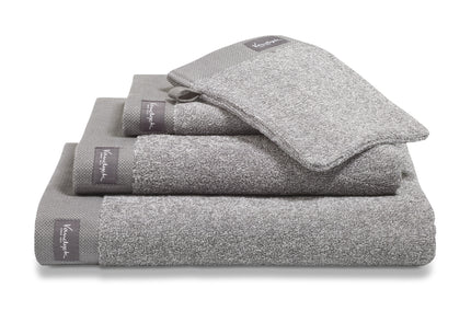 Forme de paquet: 4x gant de toilette Home Moulin Mole Grey