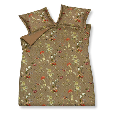 Dekbedovertrek WINTERSWEET Brownie 200x220 cm (satijnkatoen)