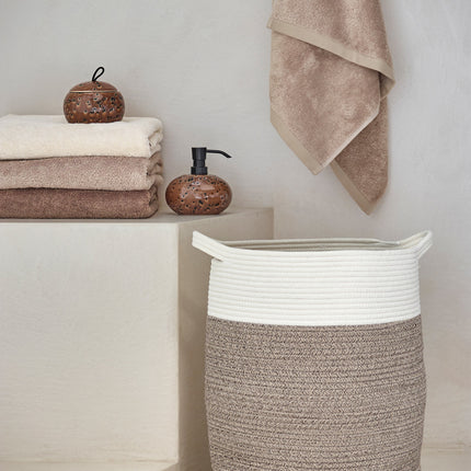Osman Laundry Basket Nougat Large