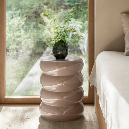 Drop Vase - Farbrauch Ø12.5 cm