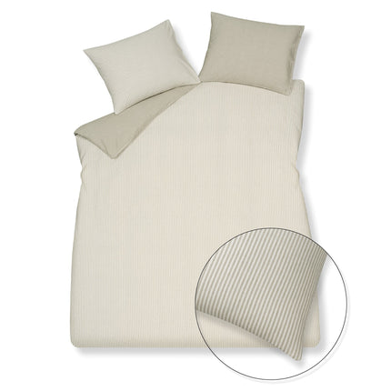 Hjem Salerno Duvet Cover Sage Green 240x220 cm