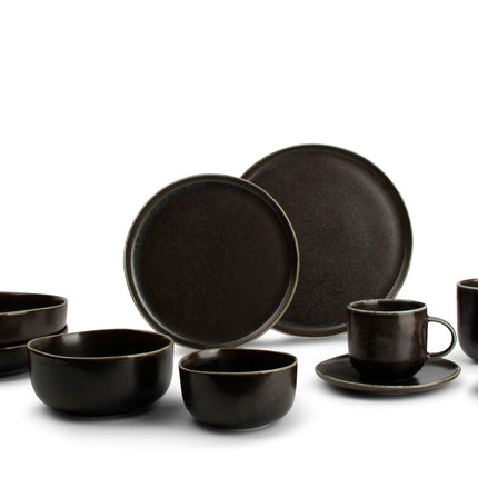 Studio Urban Head and Dish - Ebony