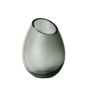 DROP vaas - kleur Smoke Ø12,5 cm