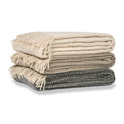 Home 95 Plaid/Betspannung 130x220 cm Creme Tan-189