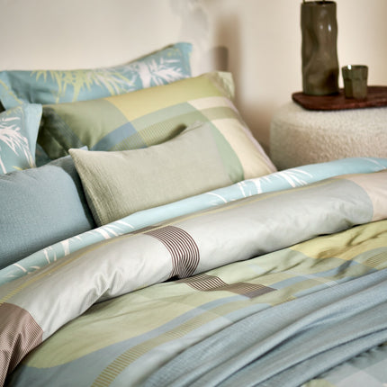 LUSH Lagoon Duvet Cover Thymian 200x220 cm