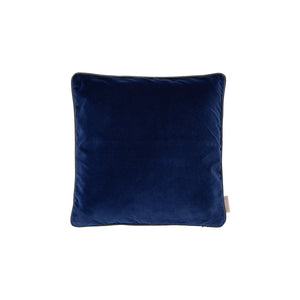 Copertina di cuscino di velluto Midnight Blue 40x40 cm