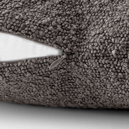 Boucle -Kissenbedeckung Mulch 30x50 cm