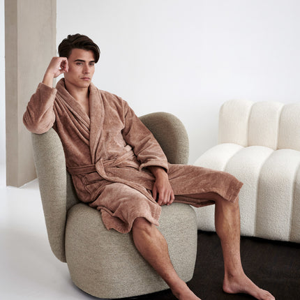 Prestige Bademantel verblasste Denim