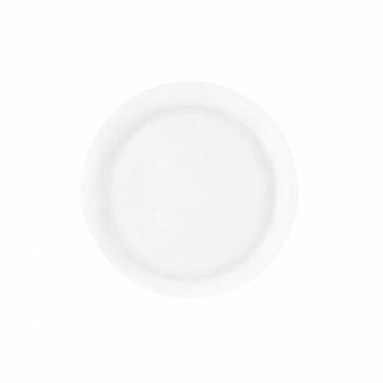 Stripeless deep plate 23 cm (white) set/4