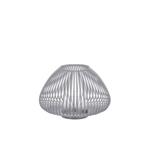 Lyva lantaarn acero gris pequeño