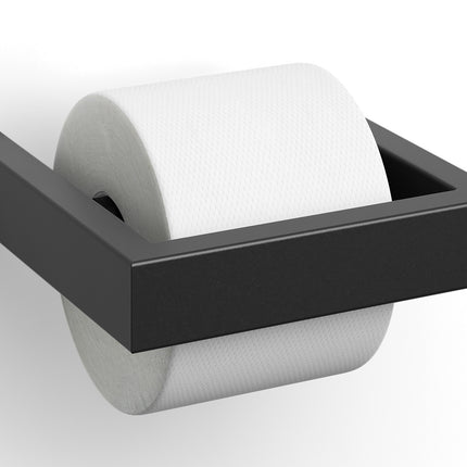 LINEA toiletrolhouder (zwart)