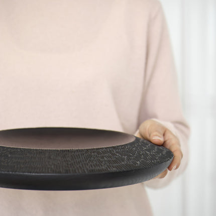 Tray / Schaal BRYN Black-09 (hoogte 5 cm)