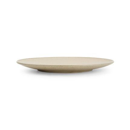 Cirro Placa plana ovalada 24 cm - beige