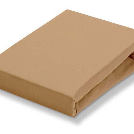 Jersey Soft Topper angepasstes Blatt Toffee