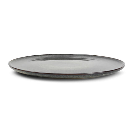 Stitch flat plate 26 cm blue/green (set/4)