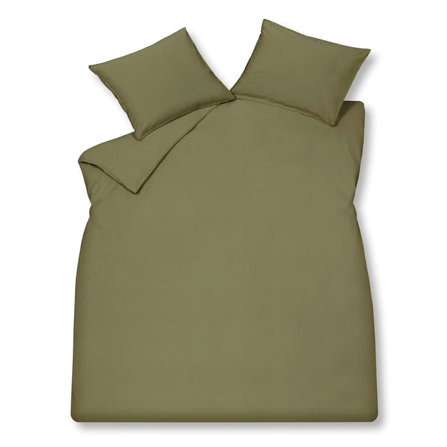 Washed Cotton Duvet cover Martini Olive 200x220 cm