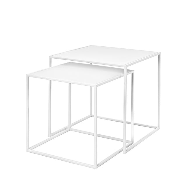 Fera Side Table White (sæt/2)