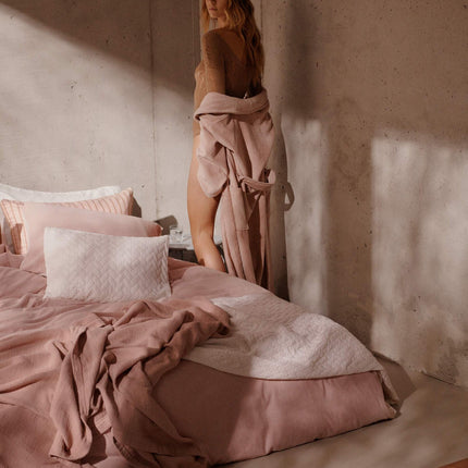 Prestige Bademantel Sepia Pink