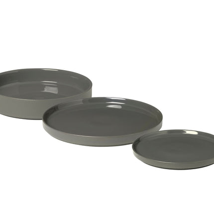 PILAR 12-delige serviesset Pewter