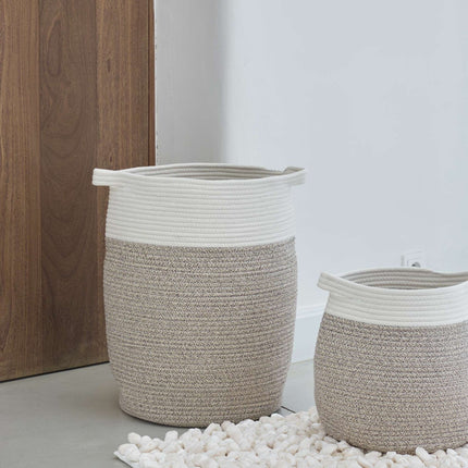 Osman Laundry Basket Nougat Large