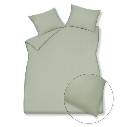 Dekbedovertrek HOME 98 Smoke Green 240x220 cm (satijn Tencel)