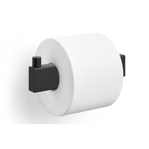Soporte de rollo de inodoros de Linea (negro)