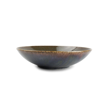 Cirro Deep Plate 21 cm - Green Multi
