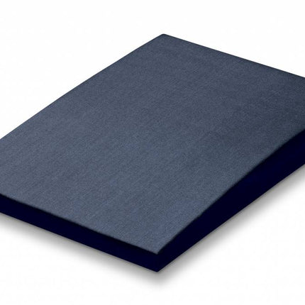 PERCALE hoeslaken Navy