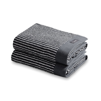 Toalla 60x110 cm Home Petit Ligne Off Black-198 (set/3)