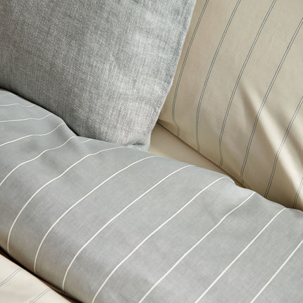 Dekbedovertrek HOME Puglia Cream Tan 240x220 cm (percalkatoen)