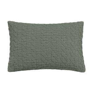 Puro 10 federe saggio verde 40x55 cm