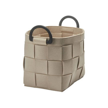 Beige del cesto di stoccaggio