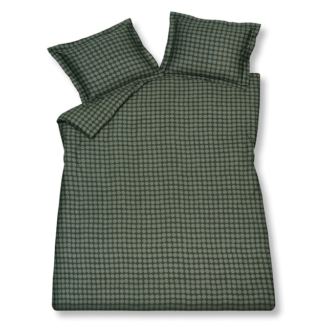Dyneovertræk Buzz Olive 200x220 cm (satinbomuld)