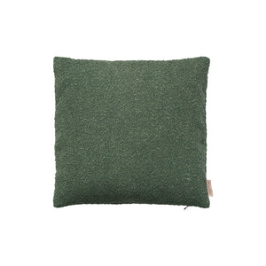 Cubierta de boucle cubierta de pato verde 40x40 cm