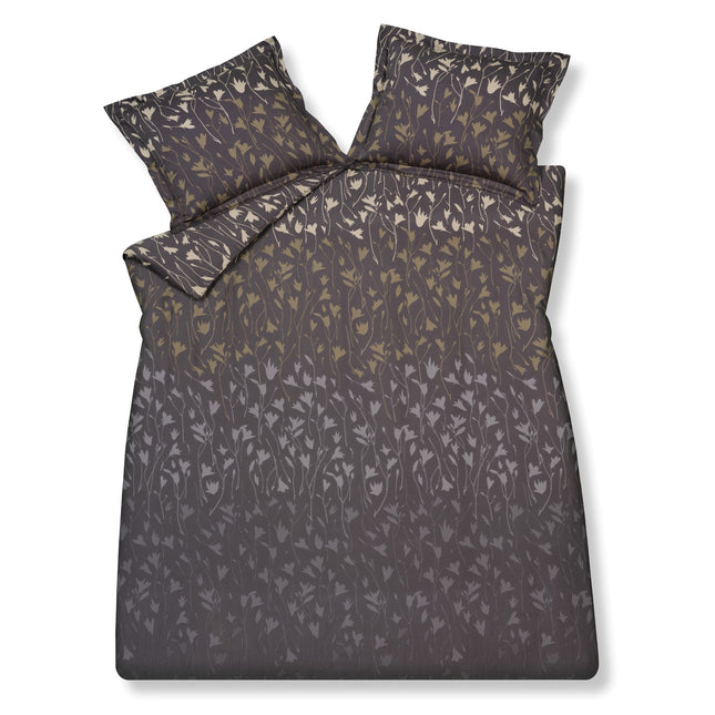 Calm Flower Duvet cover Off Black 200x220 cm