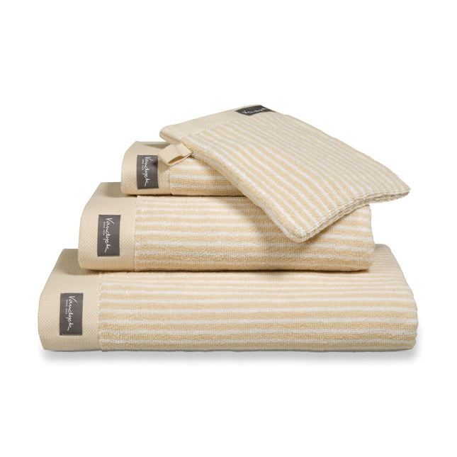 HOME gastendoek Petit Ligne Bleached Sand (set/6)