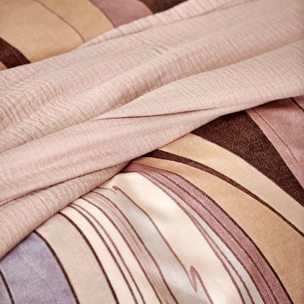 Swirls Druvet Cover Moonscape 140x220 cm
