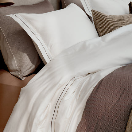 Duvet cover purity Naples Sand 200x220 cm (satin cotton)