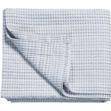 Bettabdeckung / Waffeldecke rein 31 verblasst Denim 260x260 cm