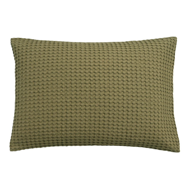 HOME Pique kussensloop Martini Olive 40x55 cm