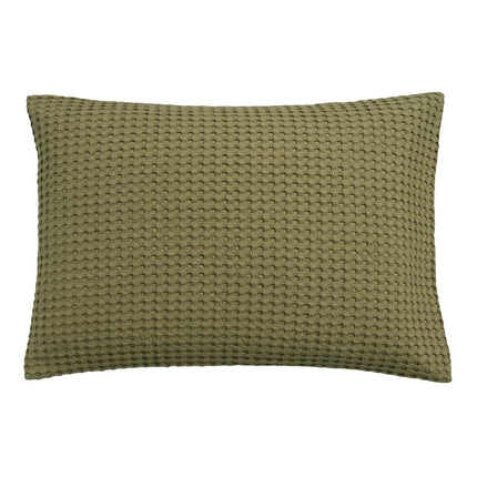 HOME Pique kussensloop Martini Olive 40x55 cm