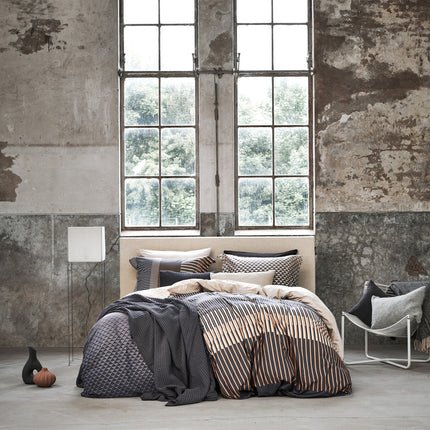 HOME Pique sprei Off Black 160x250 cm